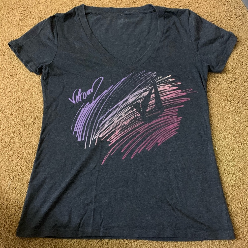 VOLCOM V-NECK TEE